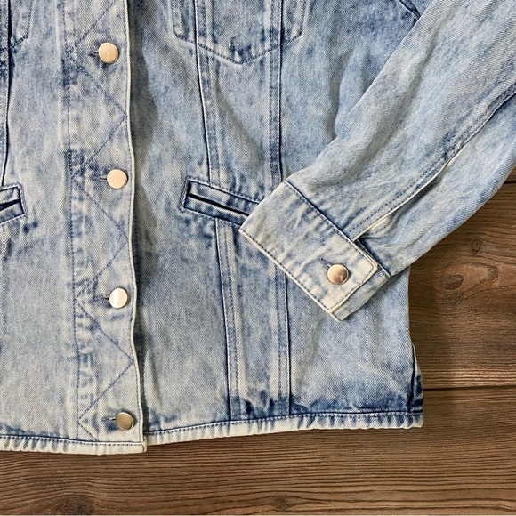 Samantha Sipos Zinna Hooded Denim Jacket - Picture 4 of 15